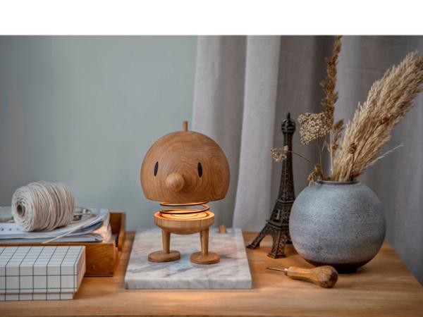Hoptimist LED lampe Hoptimist 10 x 10 x 15 cm L Oak
