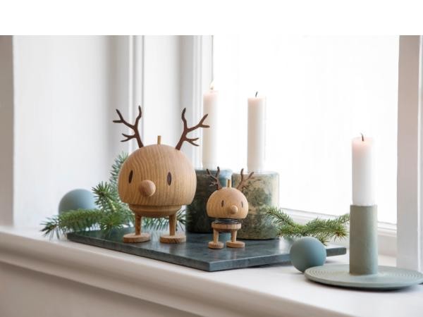 Hoptimist Reindeer Bimble  eller Bumble Hoptimist 6,4 x 5,9 x 9,5 cm S Oak