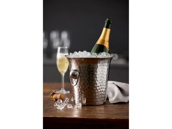 Funktion Champagne-/vinkøler Dia 20,7 x 20,5 cm 4 liter Silver metallic