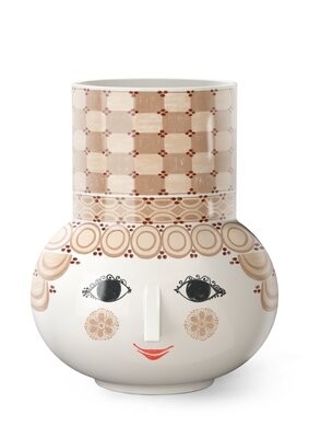 Olga Vase H35 cm sand