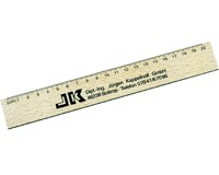 Lineal, træ, 20cm