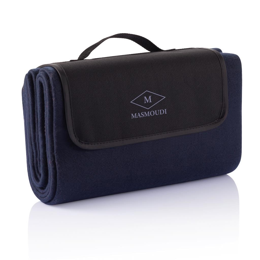 Picnictæppe, marineblå Varenummer P459.095 Farve marine blå
