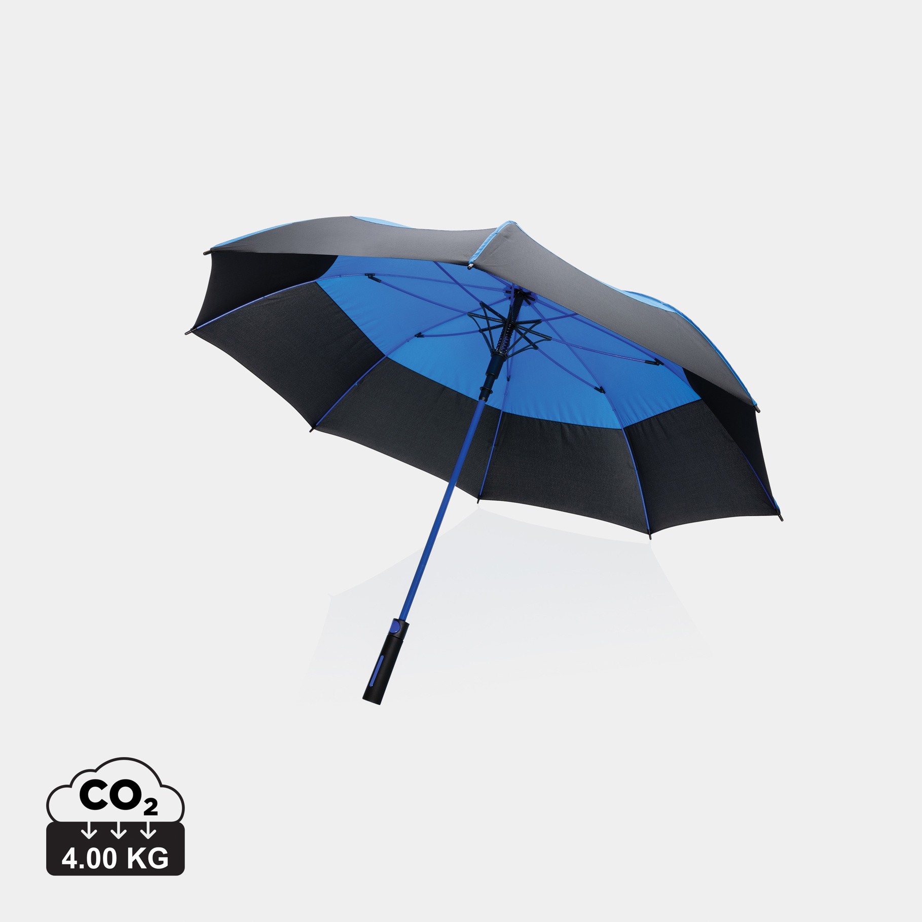 27" Impact AWARE™ RPET 190T auto åben stormsikker paraply