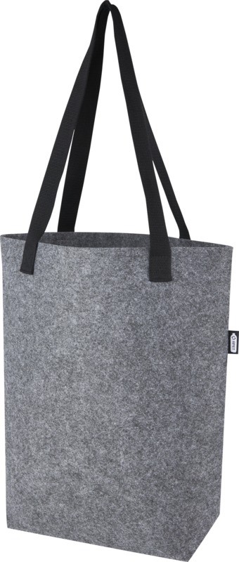 Felta GRS genvundet mulepose i filt med bred bund 12 l