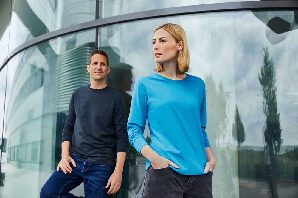 Langærmet T-shirt BIO Stretch - Longsleeve