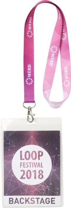 Lana sublimation lanyard - Hvid