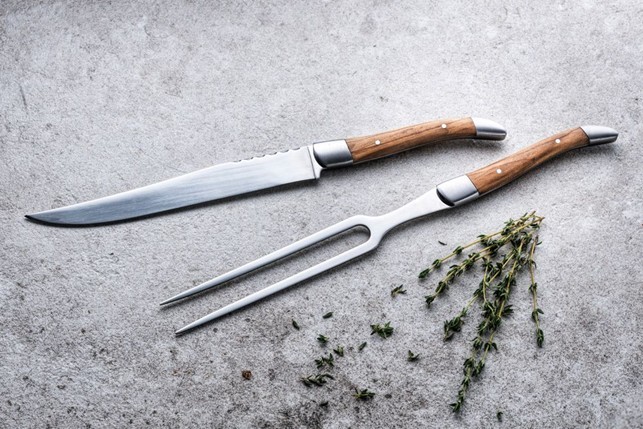 Smukt forskærersæt fra Laguiole by House of Chefs