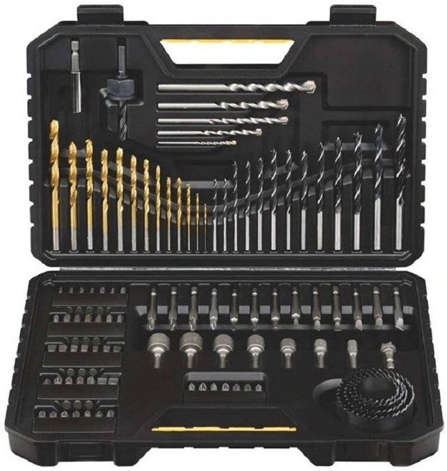 Stanley STA7205-XJ Bor- & Bitsæt - 100 Dele