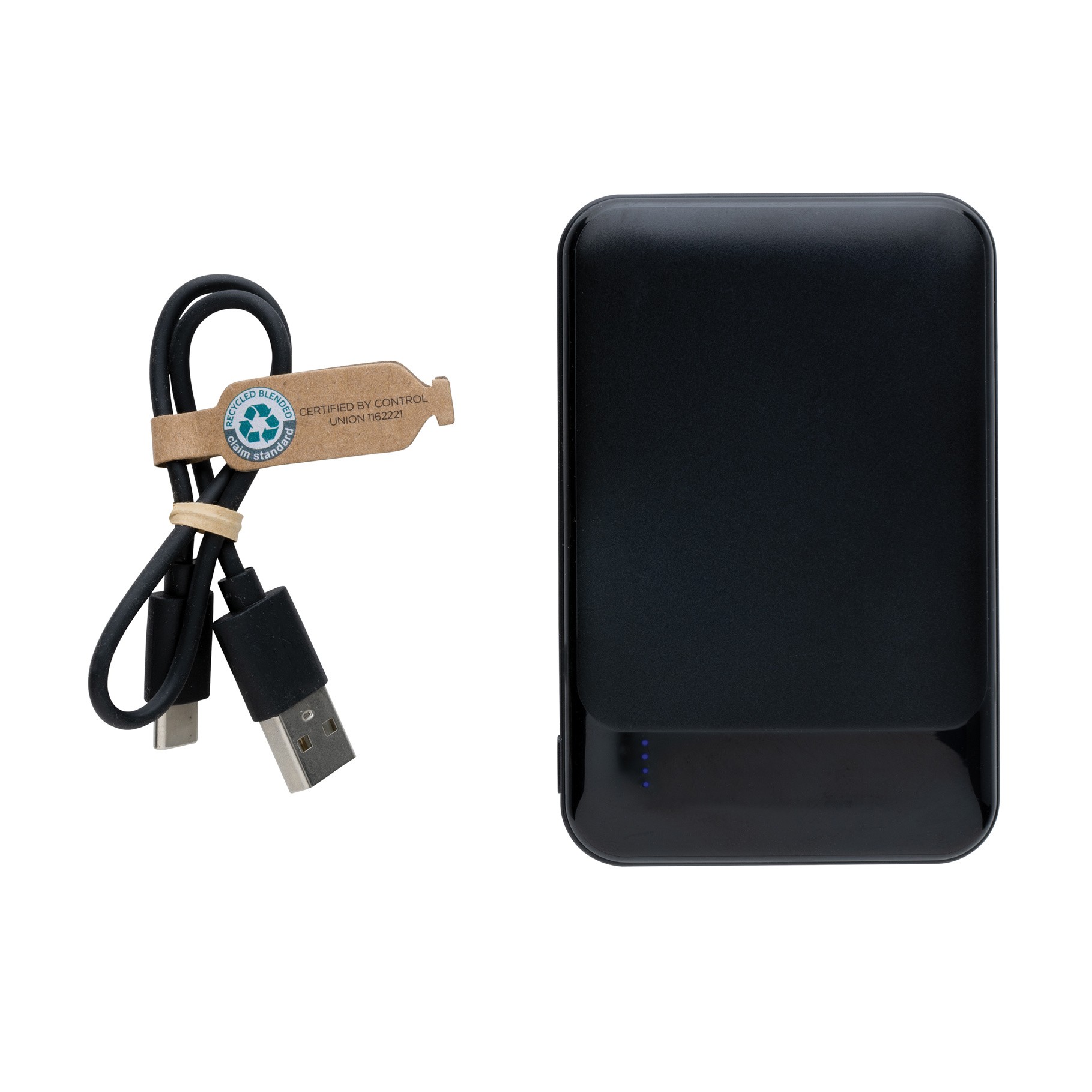 RCS genanvendt plastik powerbank 5.000 mAh