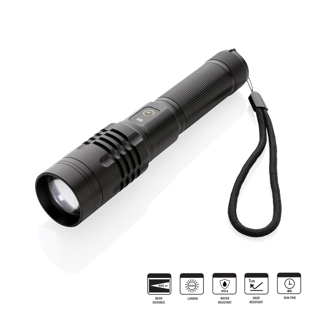 Gear X USB genopladelig lygte