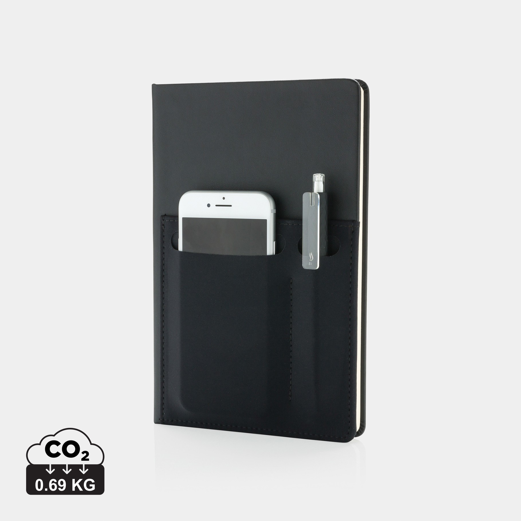 Swiss Peak refillable notebook and pen set