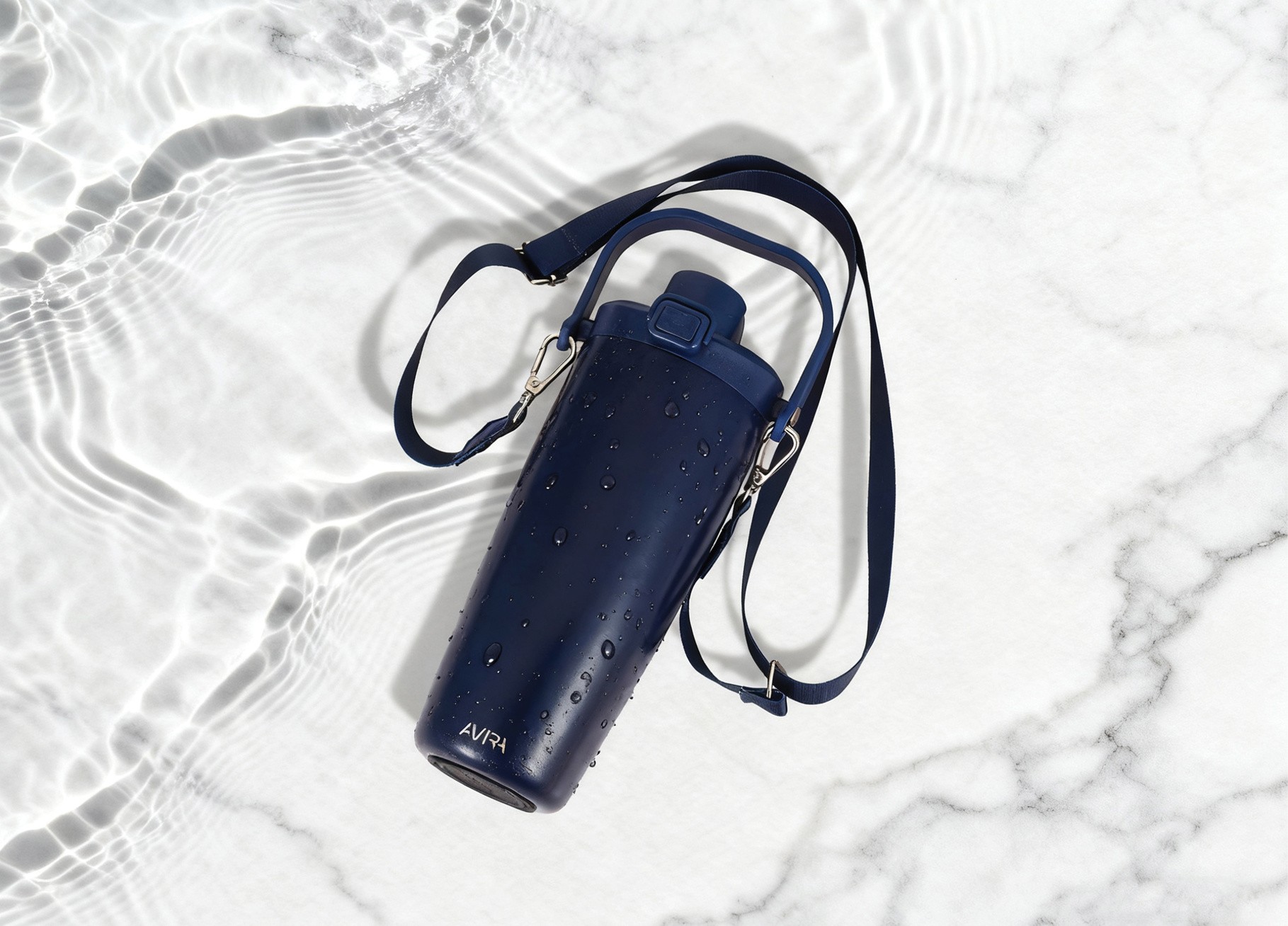 Avira Ayala RCS re-stål duo sip låsbar crossbody tumbler