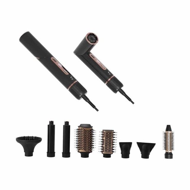 hâws beauty air styler deluxe, 8 hovede