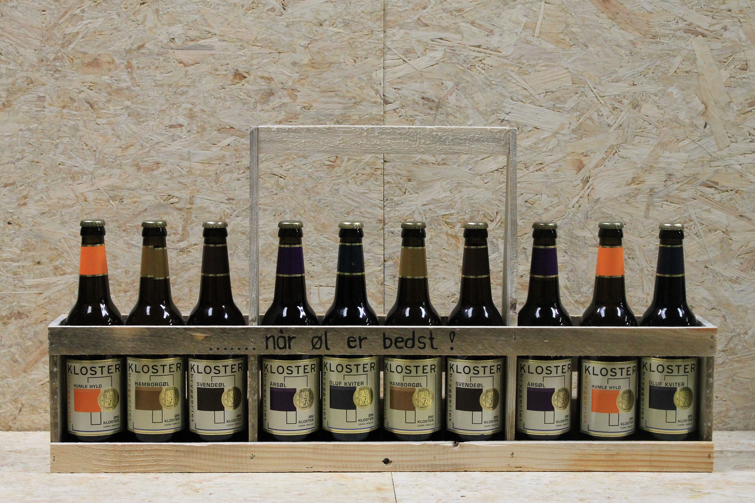 Klosterbryg 10 x 50 cl. ass.