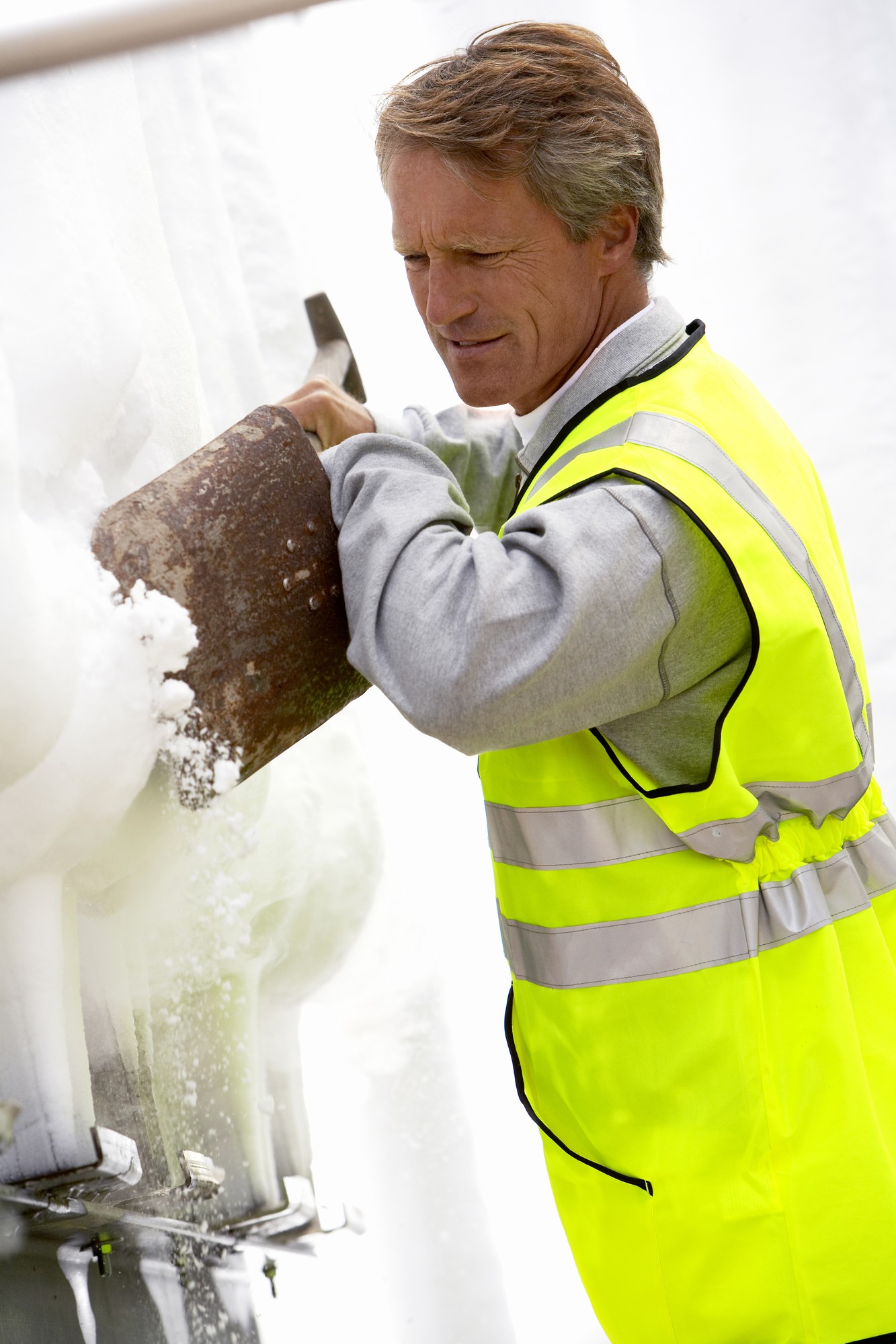 ProJob Sikkerhedsvest m. lommer 6702 - EN471 Klasse 3