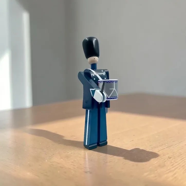 Trommeslager mini blå/mørk blå