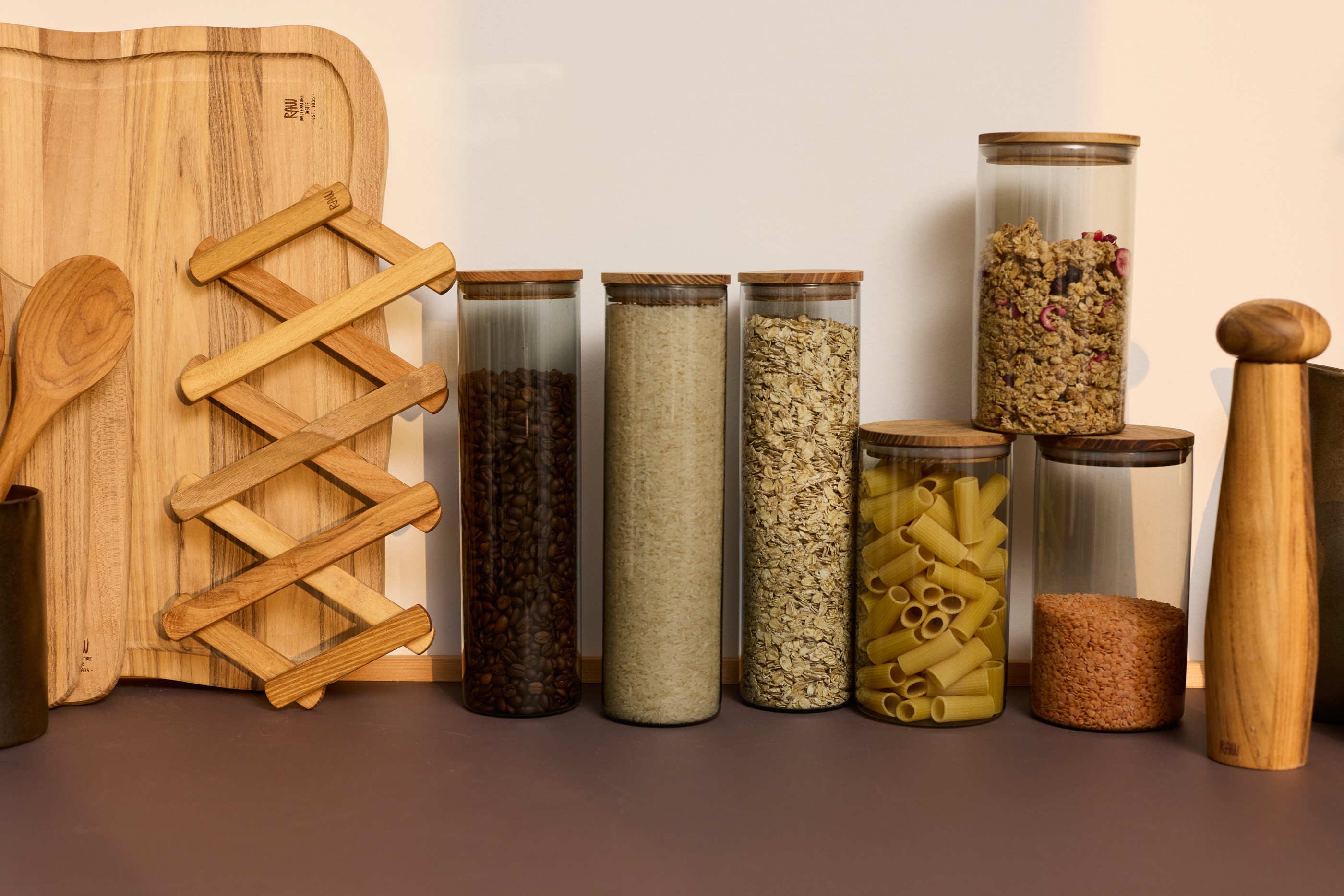 Raw Teak - Bordskåner