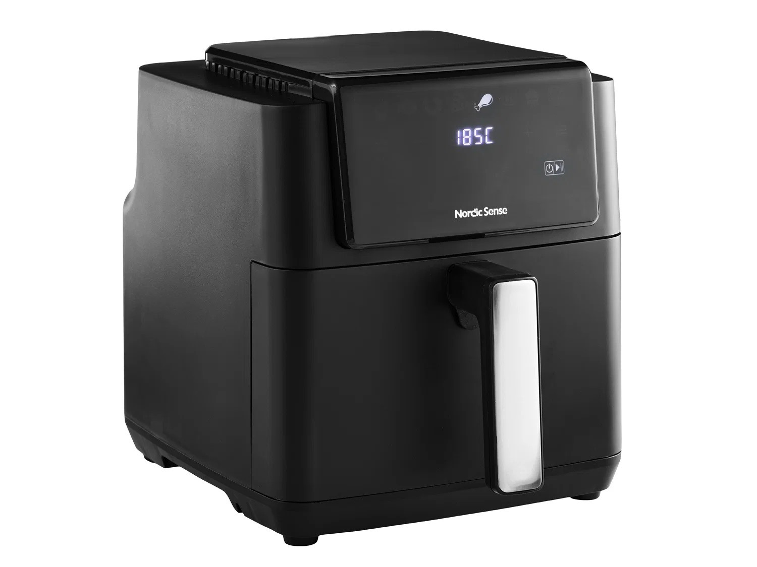 Nordic Sense Airfryer 5 lit. 1500 Watt