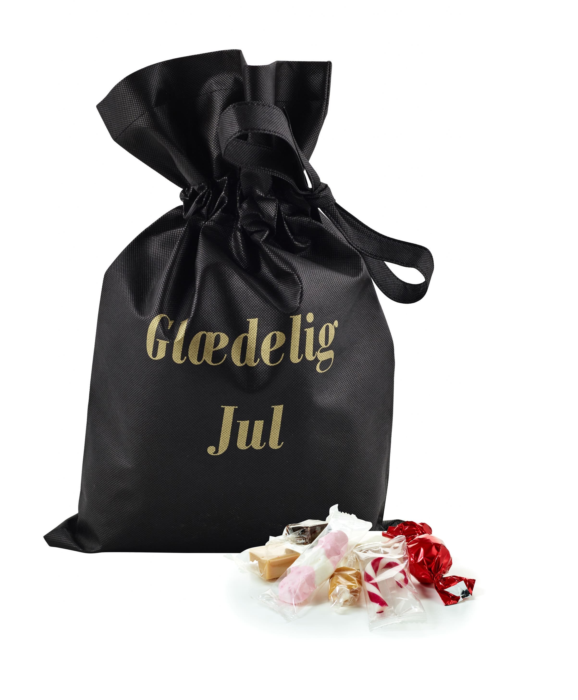 Stofposer med Glædelig Jul