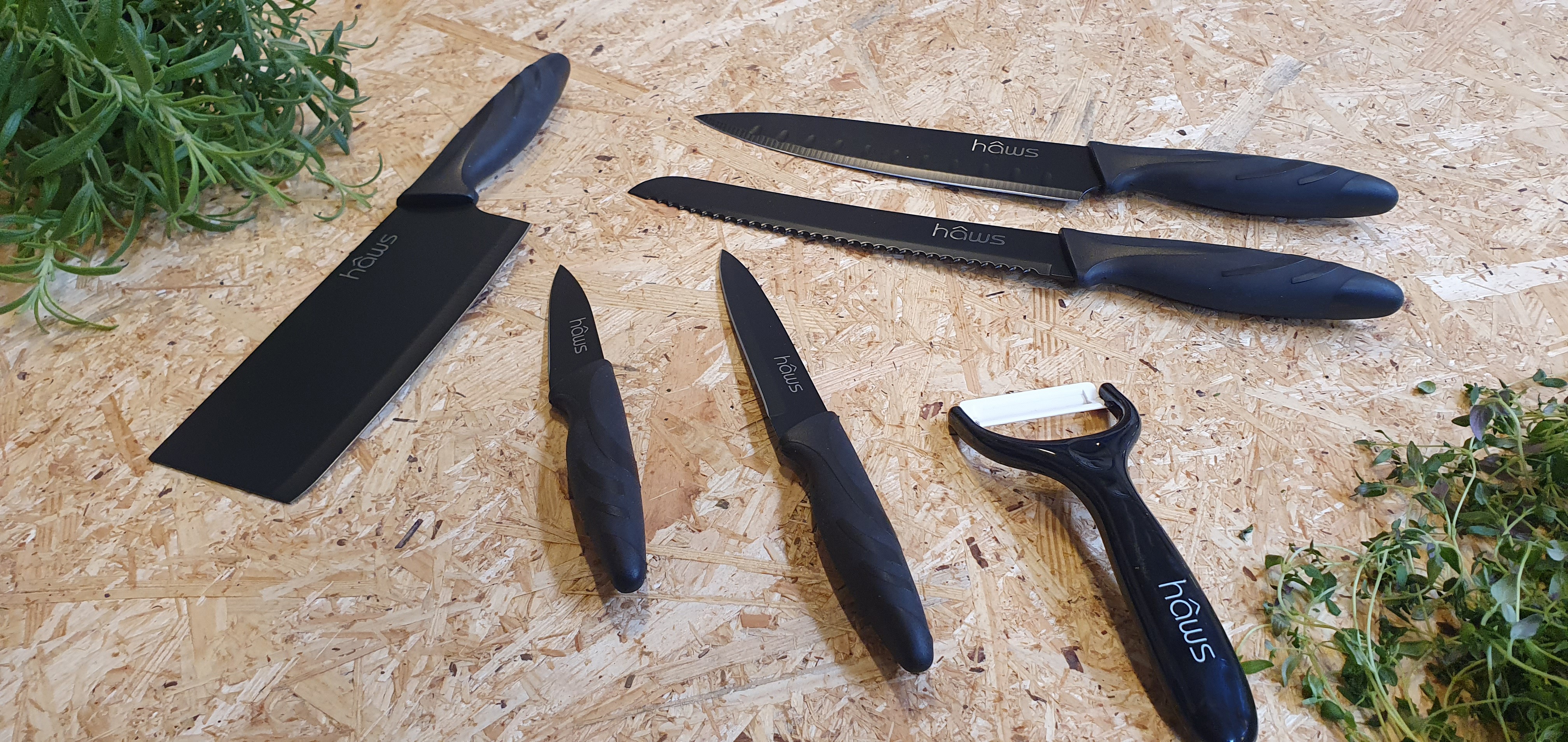 Hâws keramisk knivsæt 6 dele