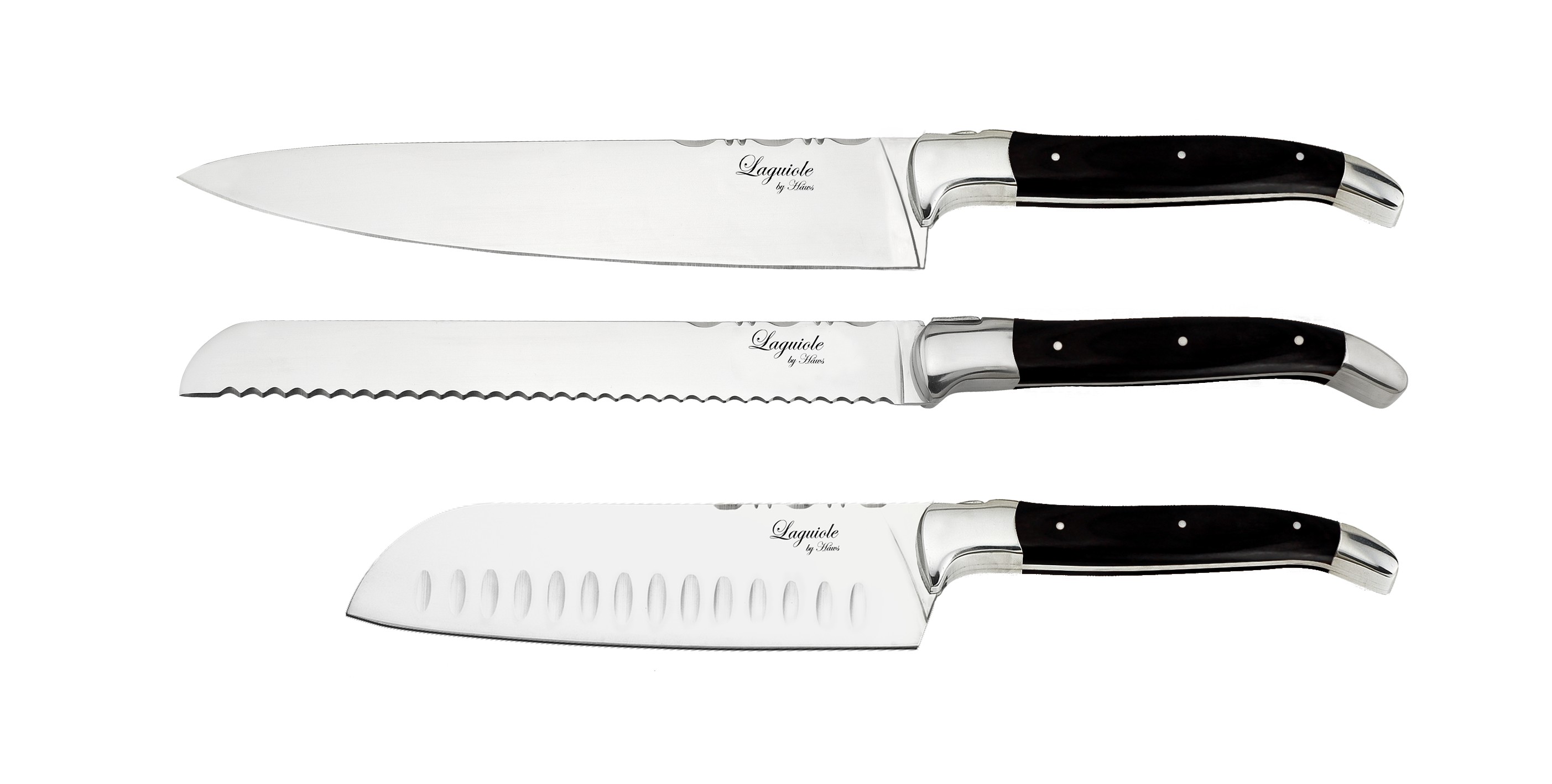 Laguiole By Hâws Chef Knivsæt - 3 dele
