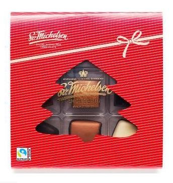 9 stk fyldt chokolade i æske