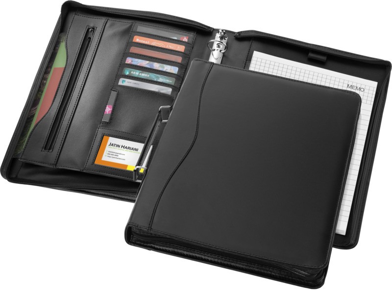  Portefølje A4 deluxe-black 