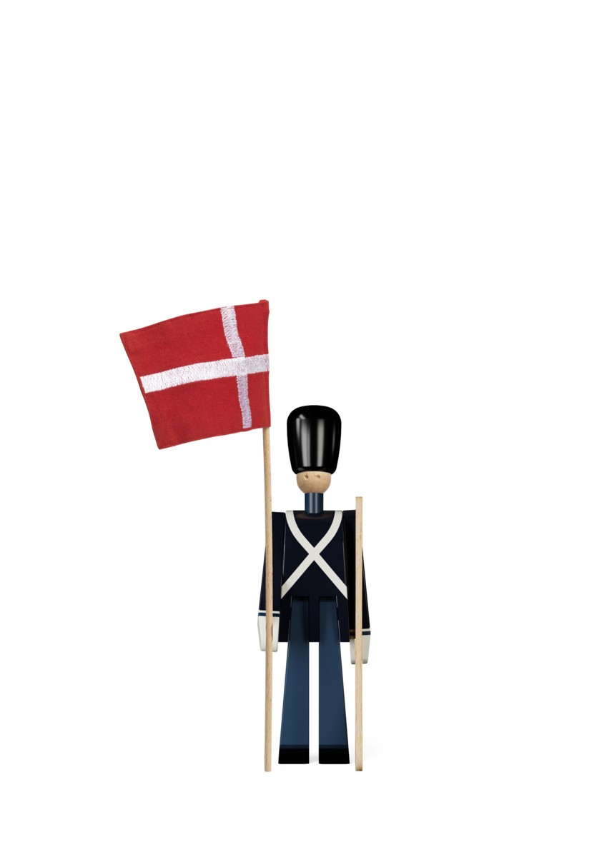 Fanebærer Blå/Mørk, lille