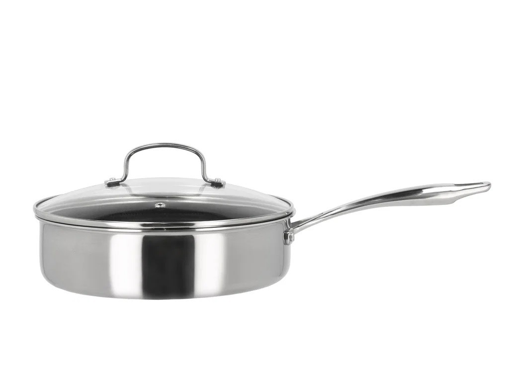 Pillivuyt Gourmet Paillon Hybrid Sauterpande Dia 24 cm Stål