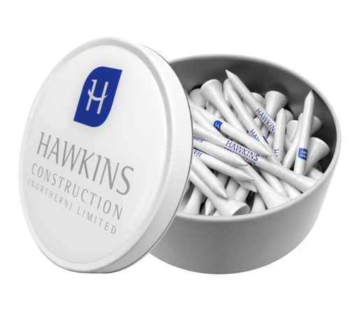 Gaveæske med tees