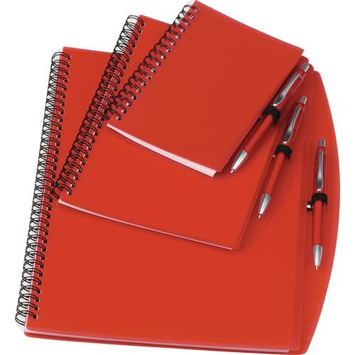Note Book med kuglepen. A4 + A5 - A6