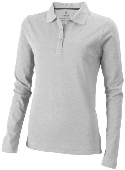 Oakville long sleeve polo 